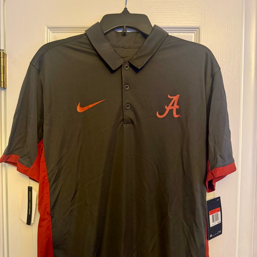 Nike Dark Grey Alabama Polo Shirt